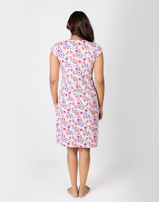 Delicate Pink Nighty Dress
