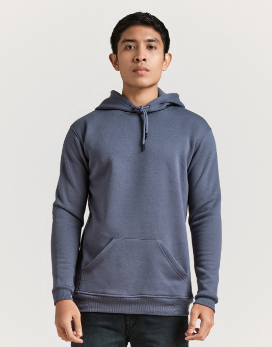 Men's Drop Shoulder Long Sleeve Hoodie