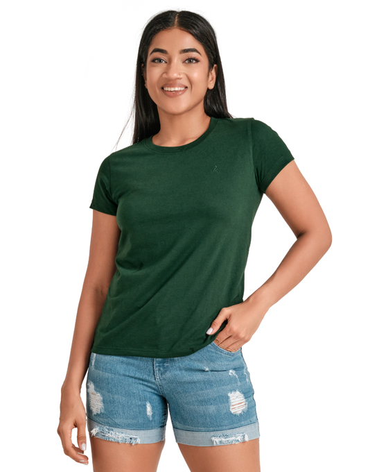 Ladies solid color t shirts sale