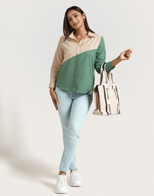 Redefined snatched long sleeve top sage green