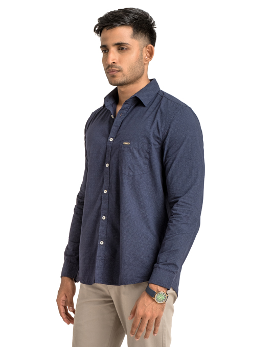 Men’s Fashion Camisa Long Sleeve Shirt main image 1