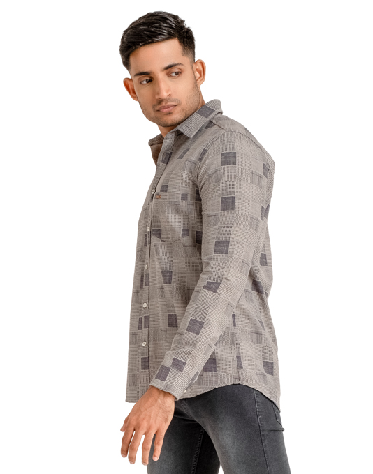 Men's Long-Sleeved Shirt
